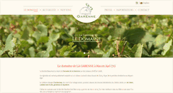 Desktop Screenshot of domaine-garenne.com